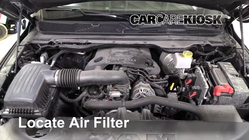 2019 Ram 1500 Big Horn 5.7L V8 Crew Cab Pickup Air Filter (Engine)